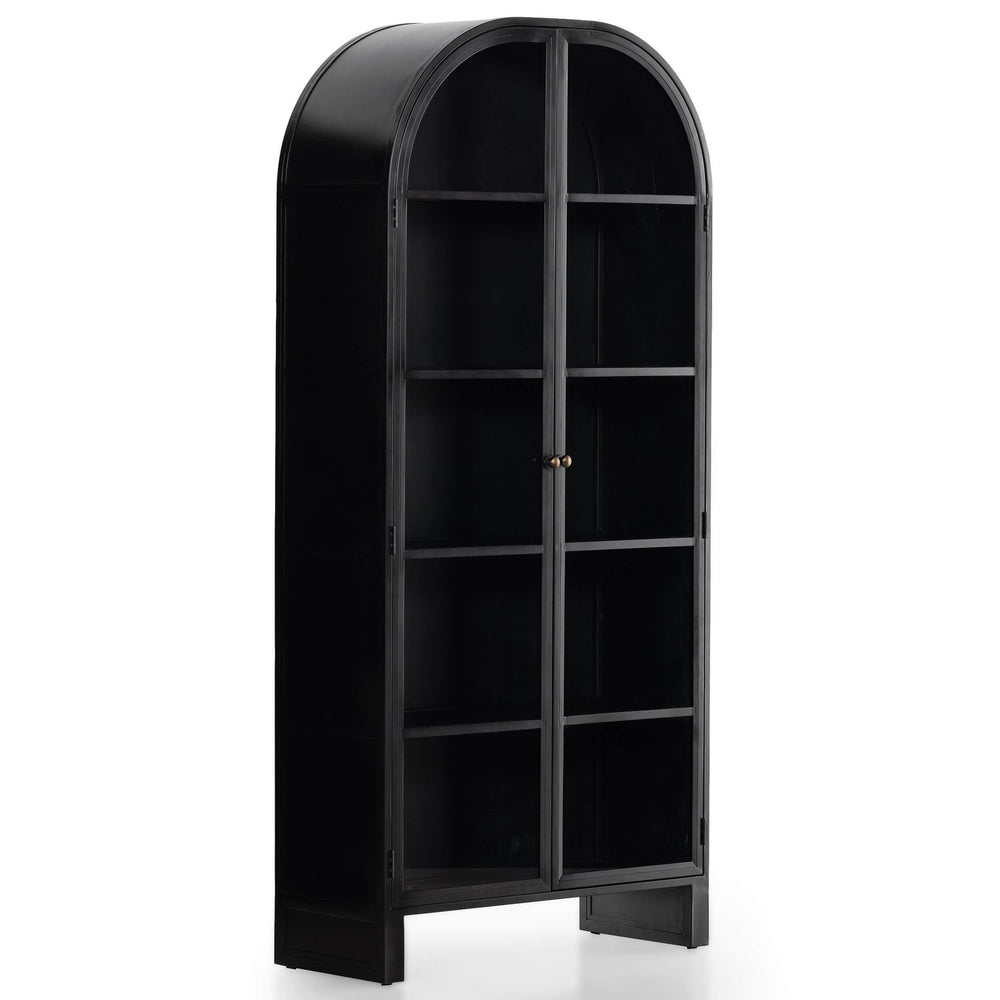 Breya Cabinet, Black-Furniture - Storage-High Fashion Home