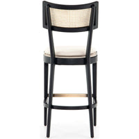 Britt Bar Stool, Brushed Ebony-Furniture - Dining-High Fashion Home