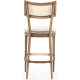 Britt Bar Stool, Toasted Nettlewood-Furniture - Dining-High Fashion Home