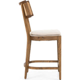 Britt Counter Stool, Toasted Nettlewood-Furniture - Dining-High Fashion Home