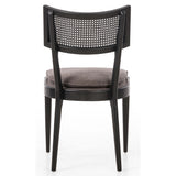 Britt Dining Chair, Savile Charcoal, Set of 2