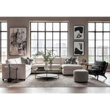 Brooks Leather Lounge Chair, Ebony by Four Hands