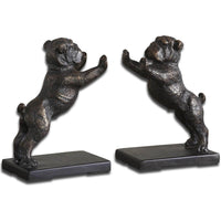 Bulldogs Bookends, Set of 2 - Accessories - High Fashion Home
