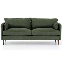 Reese Leather Sofa, Eden Sage-Furniture - Sofas-High Fashion Home