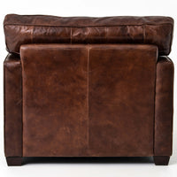 Larkin Club Leather Chair, Cigar-Furniture - Chairs-High Fashion Home