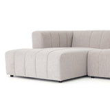 Langham Channeled 5 Piece Sectional, Napa Sandstone-Furniture - Sofas-High Fashion Home