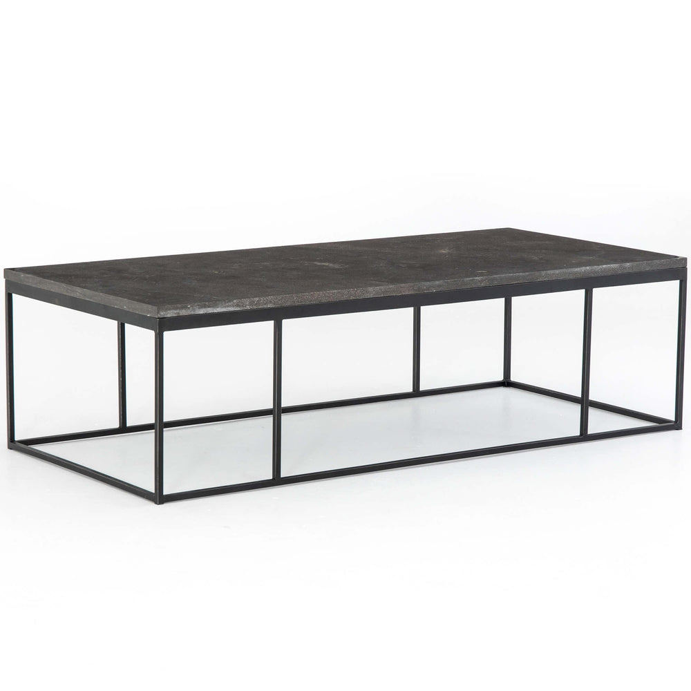 Harlow Small Coffee Table, Bluestone-Furniture - Accent Tables-High Fashion Home