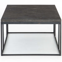 Harlow Small Coffee Table, Bluestone-Furniture - Accent Tables-High Fashion Home
