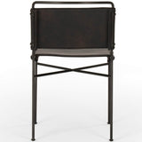Wharton Dining Chair, Distressed Black, Set of 2-High Fashion Home