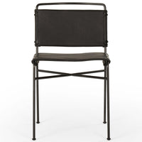 Wharton Dining Chair, Distressed Black, Set of 2-High Fashion Home