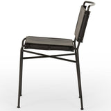 Wharton Dining Chair, Distressed Black, Set of 2-High Fashion Home
