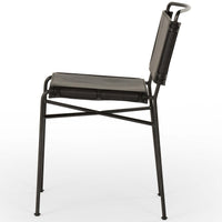 Wharton Dining Chair, Distressed Black, Set of 2-High Fashion Home