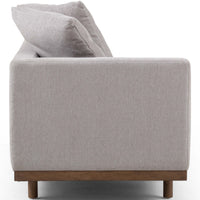 Brady LAF Chaise, Vail Silver-Furniture - Sofas-High Fashion Home