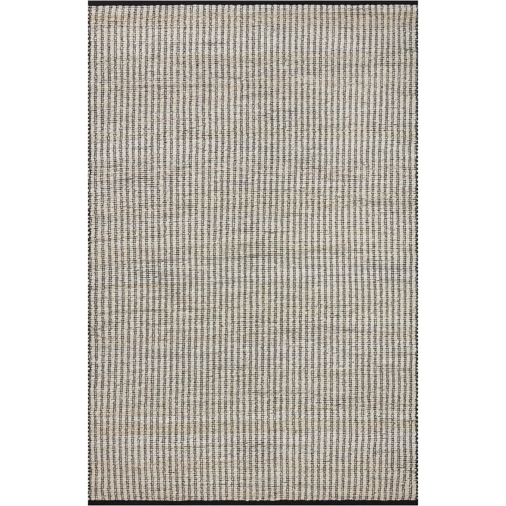 Angela Rose x Loloi Rug Colton CON-02, Ivory/Black-Rugs1-High Fashion Home