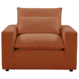 Cali Chair, Rust-Furniture - Chairs-High Fashion Home