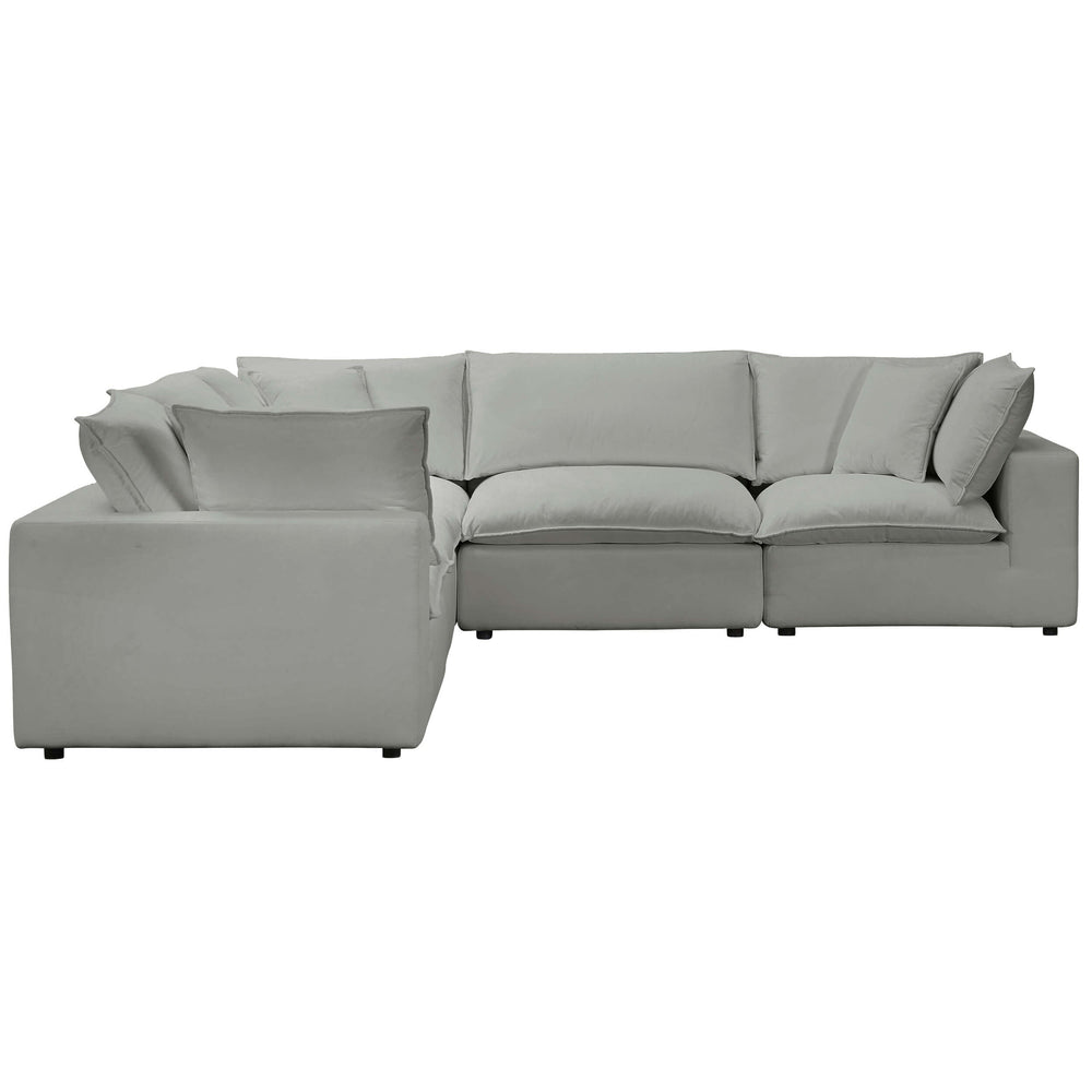 Cali Modular L-Sectional, Slate-Furniture - Chairs-High Fashion Home