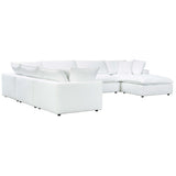 Cali Modular Large Chaise Sectional, Pearl-Furniture - Sofas-High Fashion Home