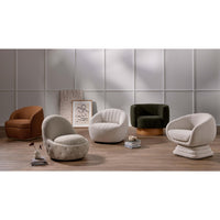 Calista Swivel Chair, Atlantis Moss – High Fashion Home