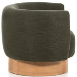 Calista Swivel Chair, Atlantis Moss-Furniture - Chairs-High Fashion Home