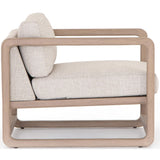 Callan Outdoor Chair, Faye Sand - Modern Furniture - Accent Chairs - High Fashion Home