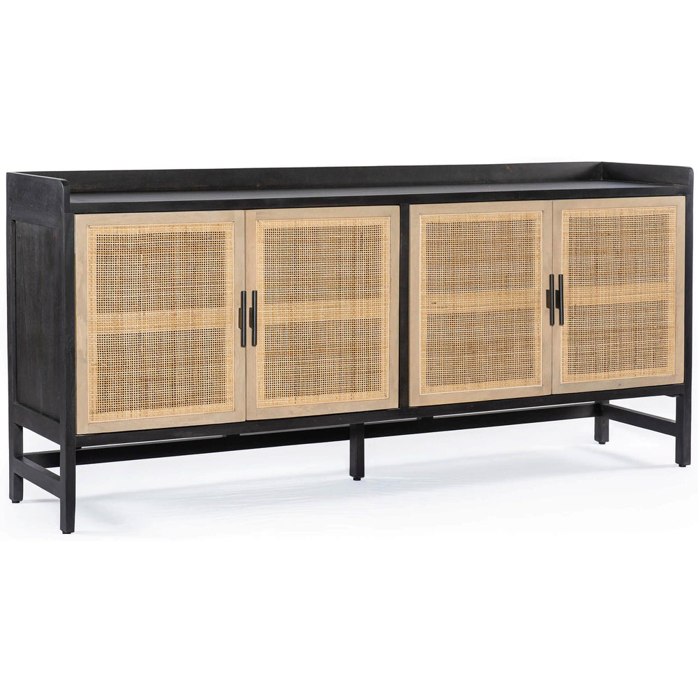 Caprice Sideboard, Black Wash-Furniture - Storage-High Fashion Home