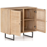 Carmel Small Cabinet, Natural Mango - Furniture - Storage - High Fashion Home