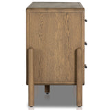 Caroline 6 Drawer Dresser, Smoked Oak by Four Hands