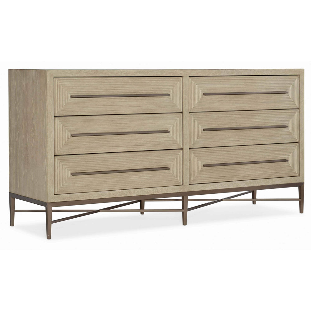 Cascade 6 Drawer Dresser-Furniture - Storage-High Fashion Home