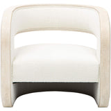 Cascade Chair, Wolf Pearl-Furniture - Chairs-High Fashion Home