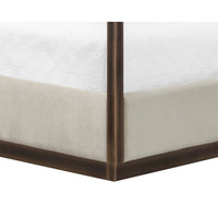 Casette King Bed, Piccolo Prosecco-Furniture - Bedroom-High Fashion Home