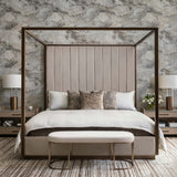 Casette Canopy King Bed, Piccolo Prosecco