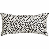 Cheetah on White Hide Lumbar Pillow-Accessories-High Fashion Home
