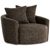 Chloe Swivel Chair, Ivan Granite-Furniture - Chairs-High Fashion Home