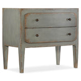 Ciao Bella 2 Drawer Nighstand, Speckled Gray - Furniture - Bedroom - High Fashion Home