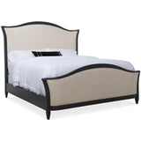 Ciao Bella Upholstered Bed, Black - Modern Furniture - Beds - High Fashion Home