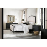 Ciao Bella Upholstered Bed, Black - Modern Furniture - Beds - High Fashion Home
