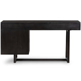 Clarita Desk, Black-Furniture - Office-High Fashion Home
