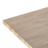 Clarita Dining Table, White Wash-Furniture - Dining-High Fashion Home