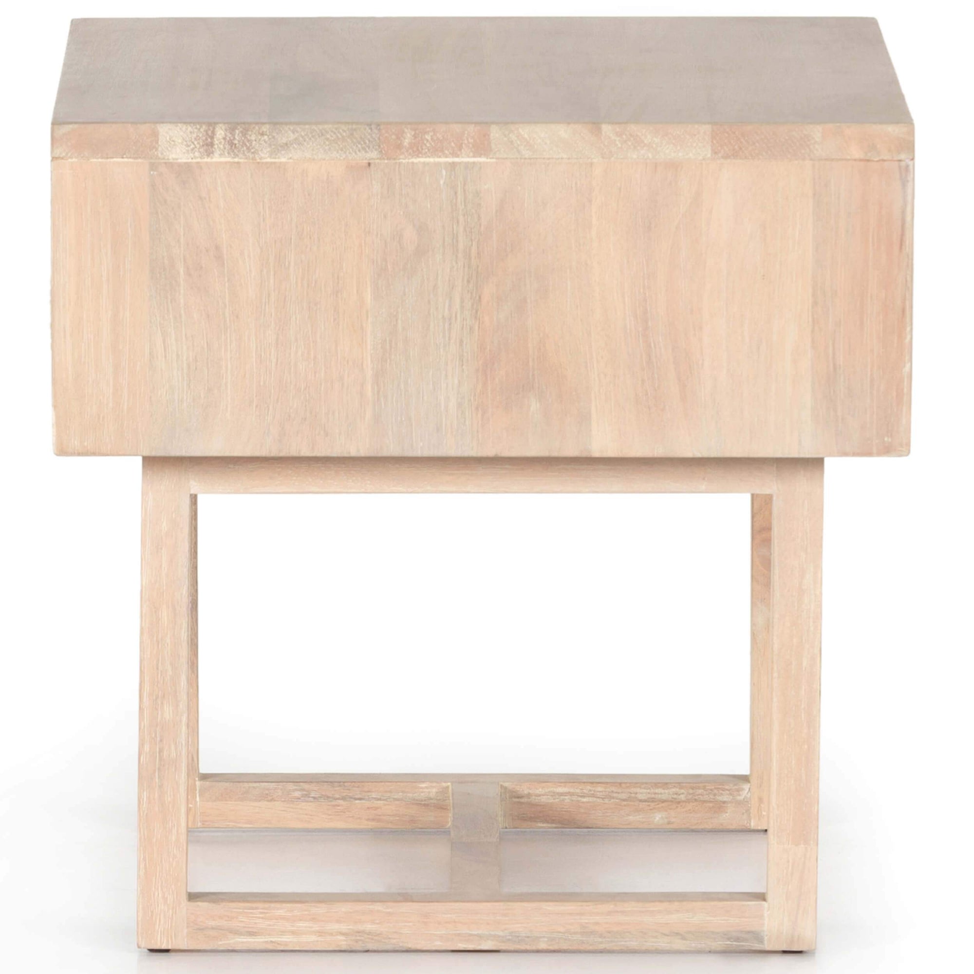 Clarita End Table, White Wash High Fashion Home