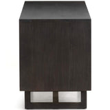 Clarita Media Console, Black-Furniture - Accent Tables-High Fashion Home