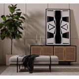 Clarita Sideboard, Black-Furniture - Storage-High Fashion Home