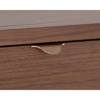 Clark Desk,Walnut-Furniture - Office-High Fashion Home