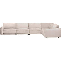 Claude Modular Sectional, Romo Linen-Furniture - Sofas-High Fashion Home