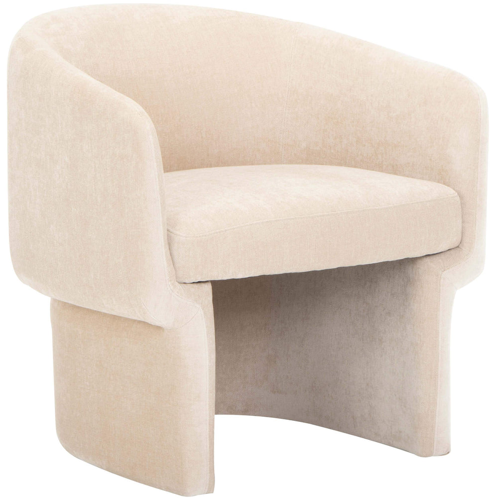 Clementine Chair, Almond - Modern Furniture - Accent Chairs - High Fashion Home