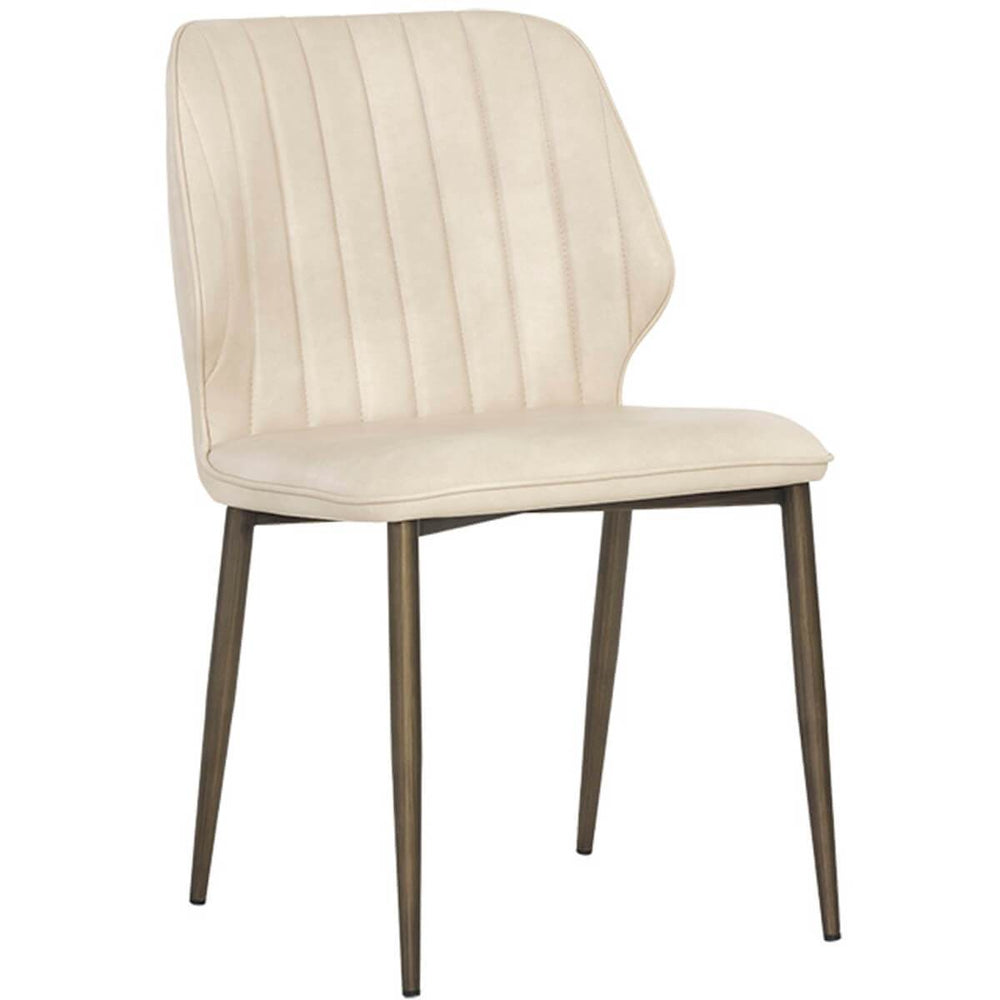 Clinton Dining Chair, Bravo Cream, Set of 2-Furniture - Dining-High Fashion Home