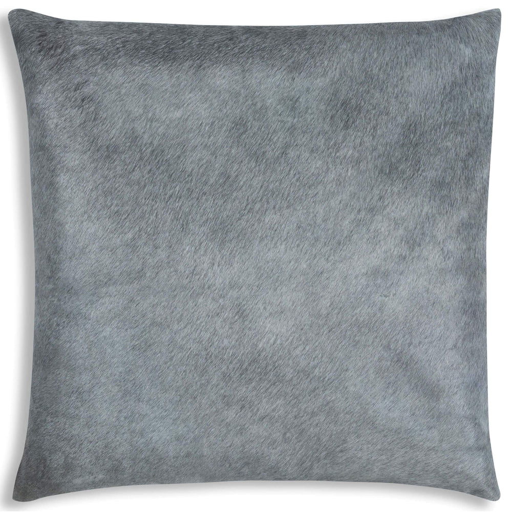Cloud 9 Lagos Hide Pillow, Grey - Accessories - High Fashion Home