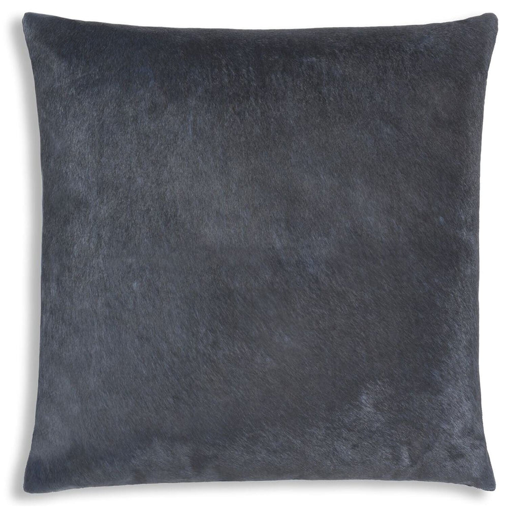 Cloud 9 Lagos Hide Pillow, Navy - Accessories - High Fashion Home