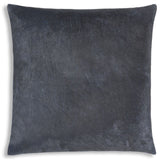 Cloud 9 Lagos Hide Pillow, Navy - Accessories - High Fashion Home