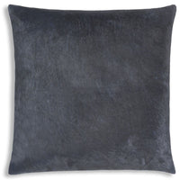 Cloud 9 Lagos Hide Pillow, Navy - Accessories - High Fashion Home
