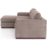 Colt LAF Sectional, Gaston Pewter - Modern Furniture - Sectionals - High Fashion Home